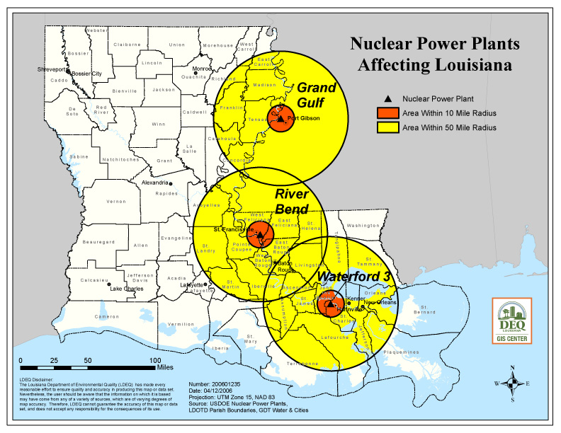 Radiological Emergency Planning And Response Rep R Louisiana